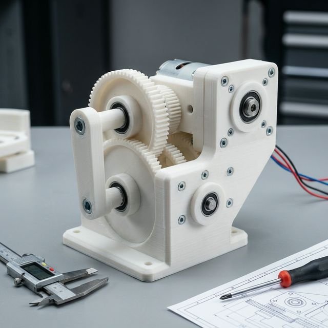 3D Printed Mechanical Prototype in ABS